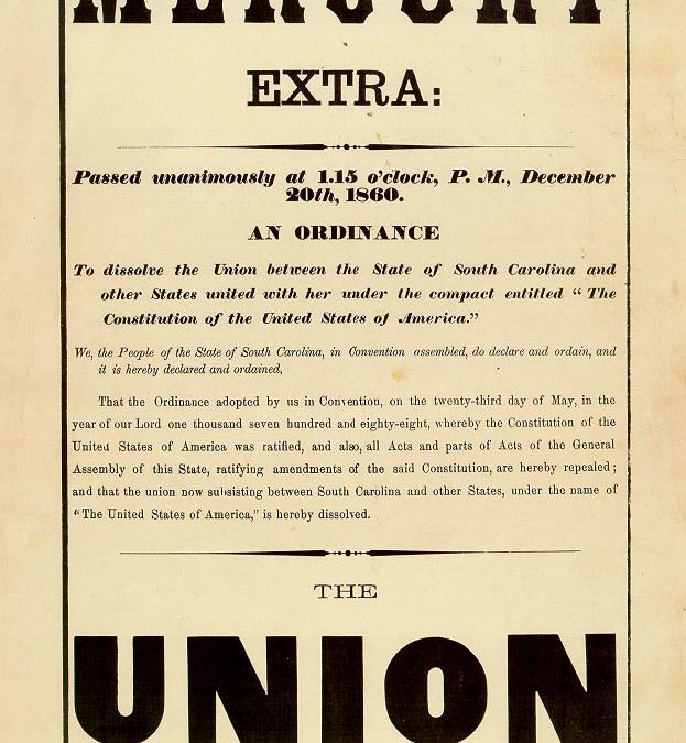 Did South Carolina Invent Secession